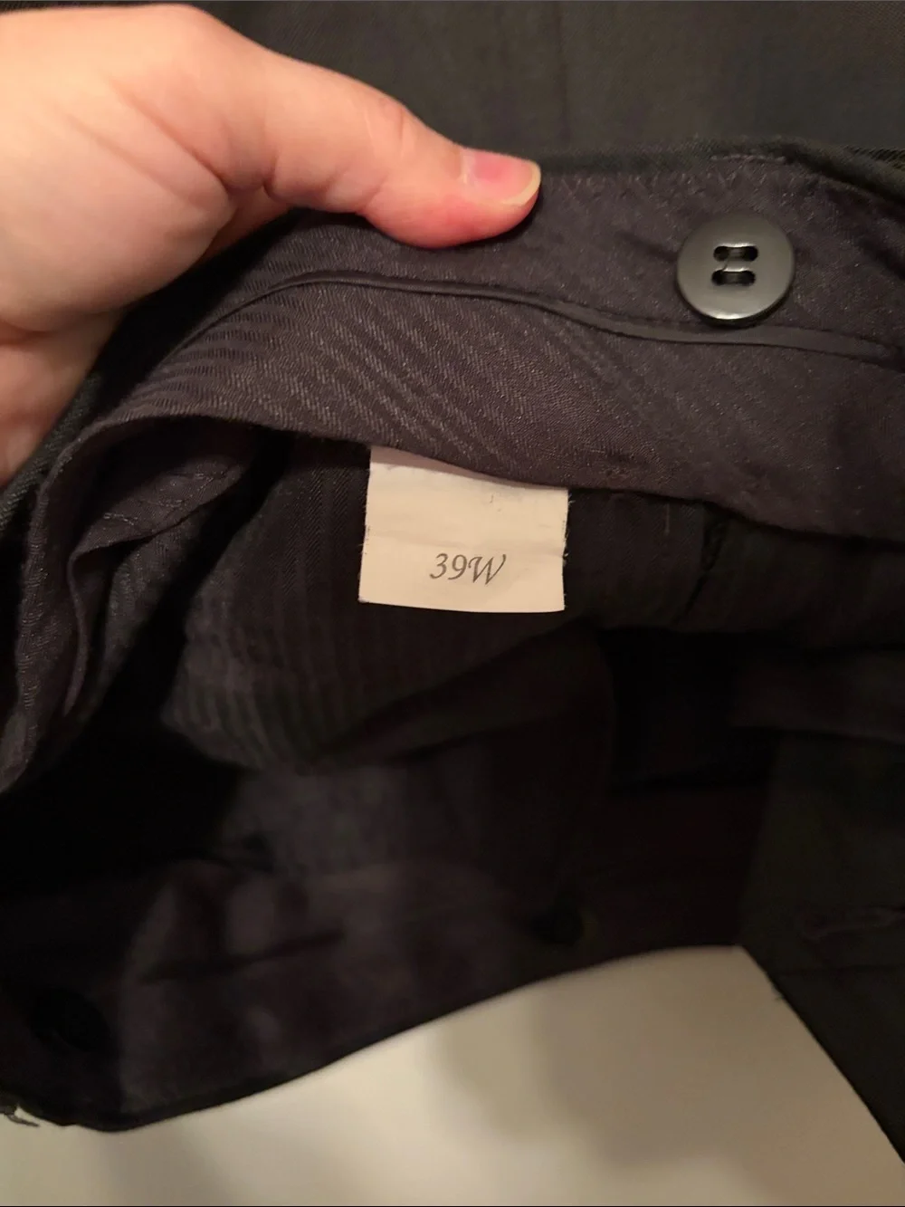 Classic Men's Black Two-Button Suit Jacket